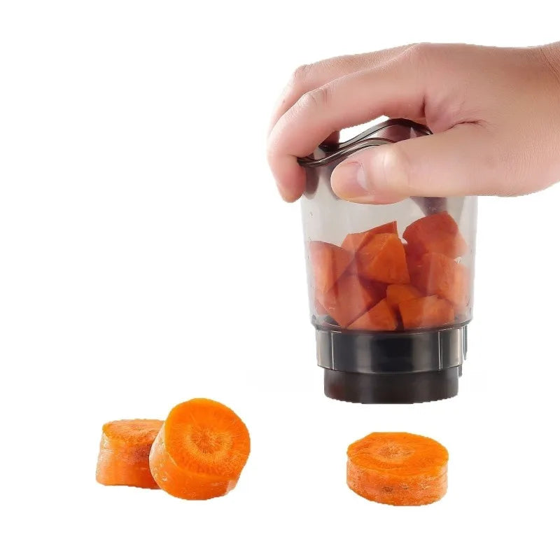 High-Quality Kitchen Slicing Equipment With Cup for Slicing Fruits Vegetables Strawberries Bananas as Kitchen Essential