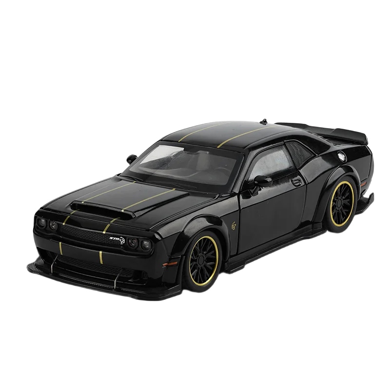 1:32 Dodge Challenger SRT Hellcat Redeye V8 Alloy Metal Diecast Model American Muscle Sports Car Collection Of Hobby Decorations