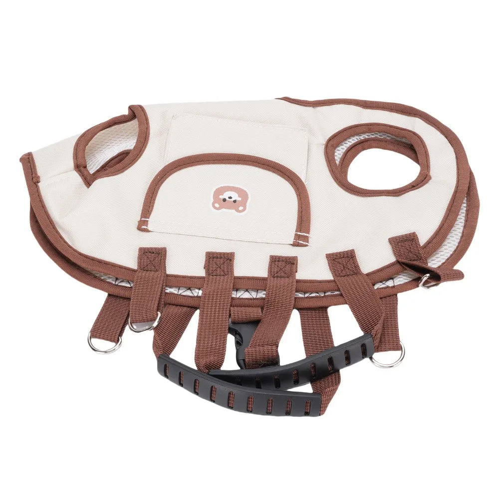 Durable Adjustable Strap Dog Lift Harness Breathable Portable Pet Carrier Cat Carrier Sling Puppy Cat