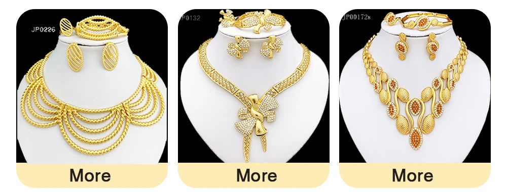 GZJPEI Monaco Chain 18K Gold Plated Cuban Chain Jewelry Set High Quality Necklace Bracelet 2025 New For Bridal Wedding Gift