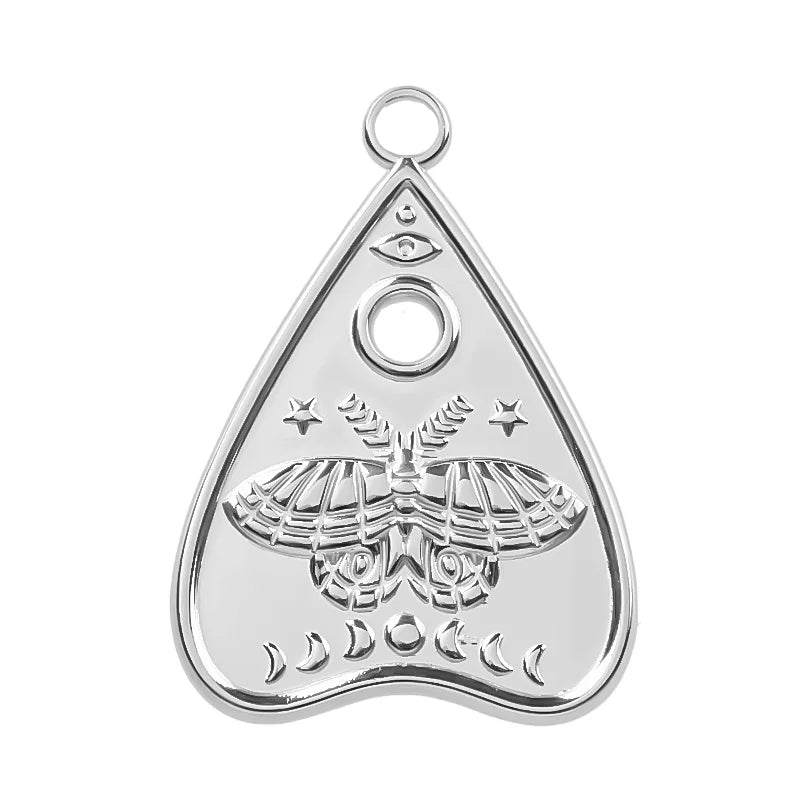 10PCS Ancient Egyptian Scarab Beetle Pendants Charms Stainless Steel Dragonfly Butterfly Pendant for Jewelry Making DIY Necklace