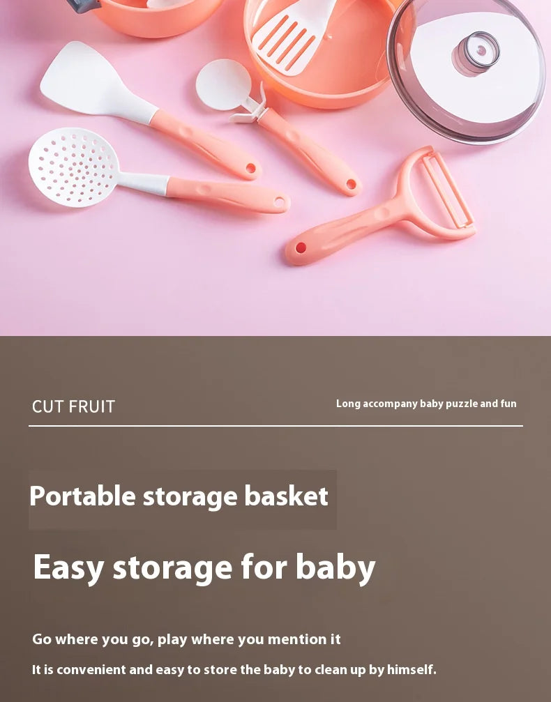 DIY Fruit Cutting Toys Vegetables Fruits And Vegetables Parent-Child Simulation Kitchen Food Children's Birthday Gifts