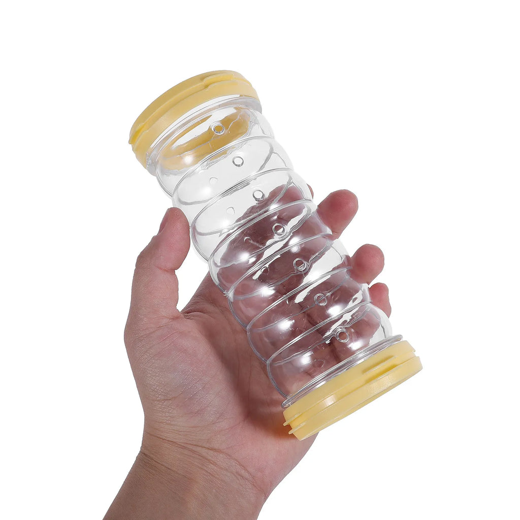 Hamster Cage Tunnel Tubes Set Clear Plastic Pipes Small Animal Tunnel Toy Ferret Climbing Tube Connector Accessories for Mice