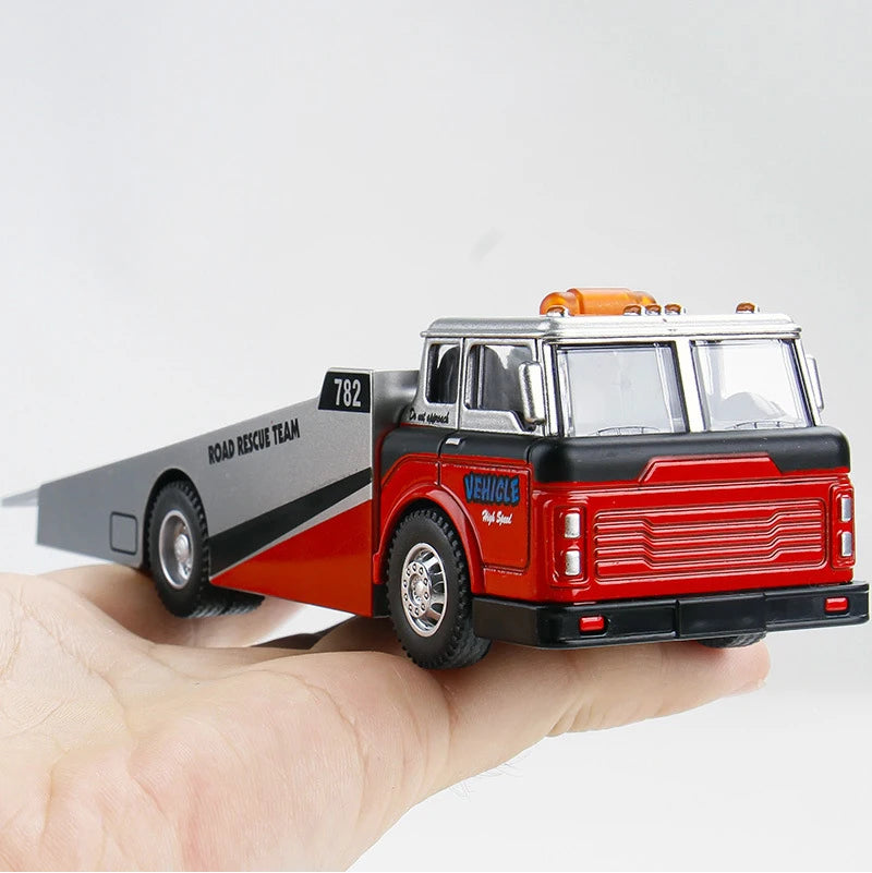 1:64 Scania Container Truck American Container Truck Alloy Diecast Model Car Home Decoration Ornaments Collections Hobby Holiday