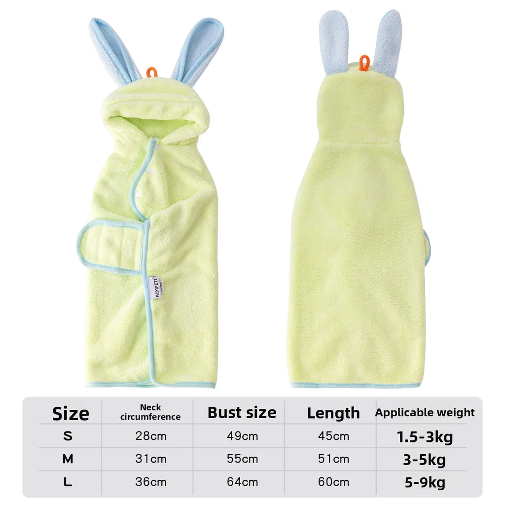 Coral Fleece Absorbent Pet Towel Absorbent Pet Towel Small Pet Cat Dog Bath Towel