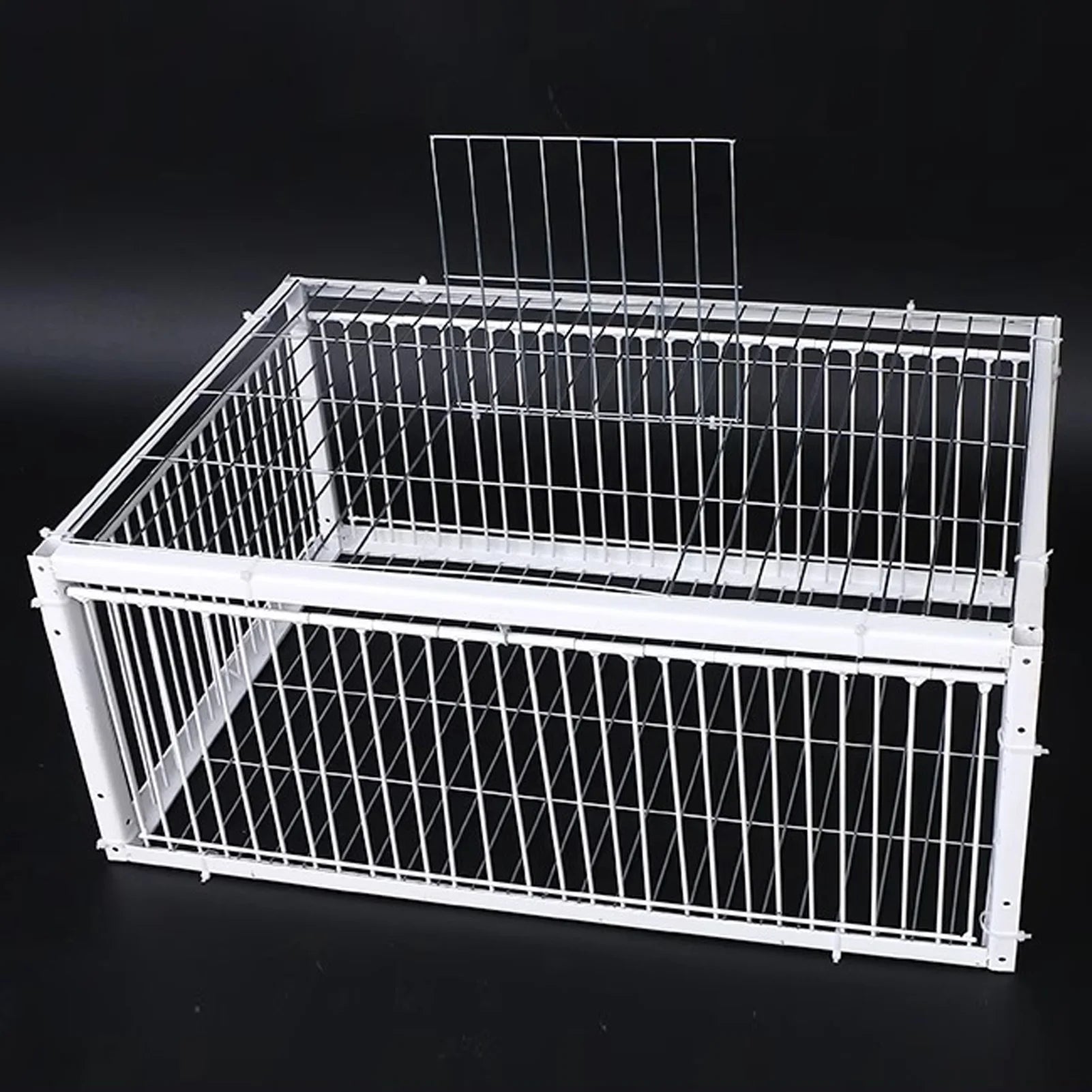 Bird Trap Cage Single Way Entry Portable Escape Proof Bird Animal Trap Cage Easy Assembly Versatile High Strength for Garden