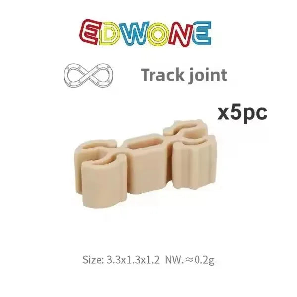 All Kinds Connectors Wooden Train Track Accessories Universal Plastic Building Blocks Adapters Fit for Brand Wooden Track Toys