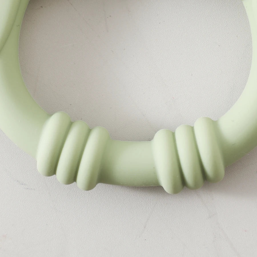 1PC Baby Silicone Teether Toys Food Grade Silicone Teething Animal Dental Teething Goods for Newborn Soothing Nursing Toys