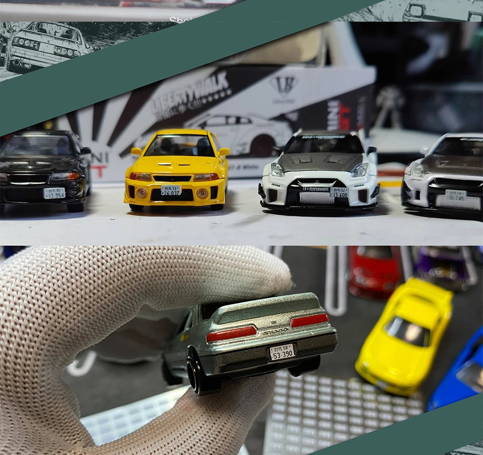 1:64 Alloy Car Model Alexen XK0001-XK0023 Metal License Plate Number Plate 1/64 Model Accessories Making Tools Hobbyist DIY