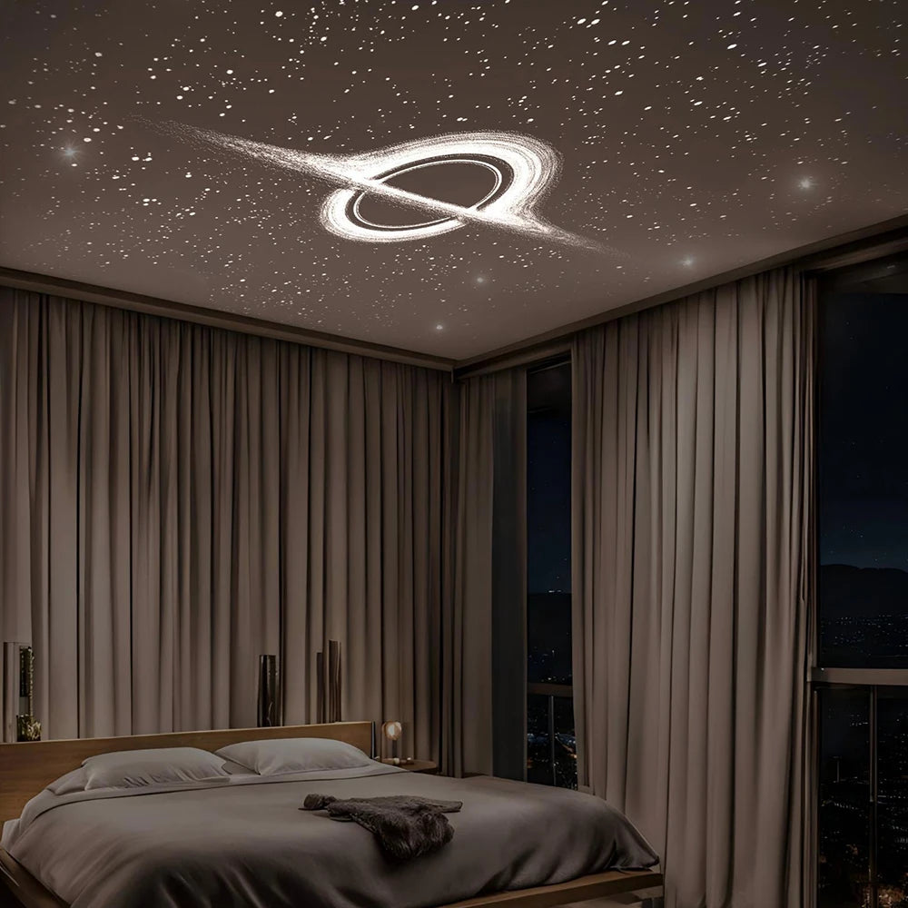 New Atmosphere Projection Car Ambient Light Large Range Projection Romantic Atmosphere Multiple Scenes Adjustable Focus Distance