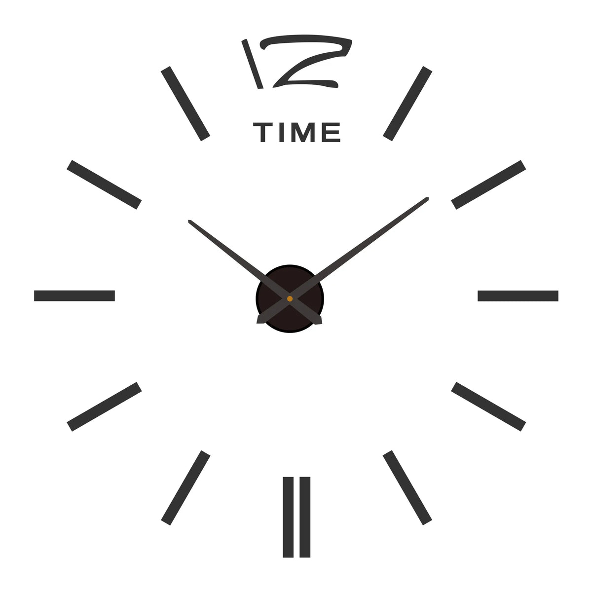 2D/3D Large Roman Numeral Acrylic Mirror Wall Clock Sticker Fashion DIY Quartz Clocks Watch Home Decoration Living Room Stickers