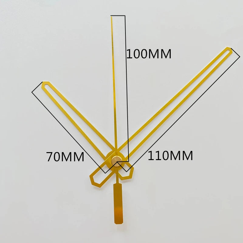 Wall Clock Hands Arms DIY Quartz Clock Movement Accessories Pointers Home Decor 10Sets