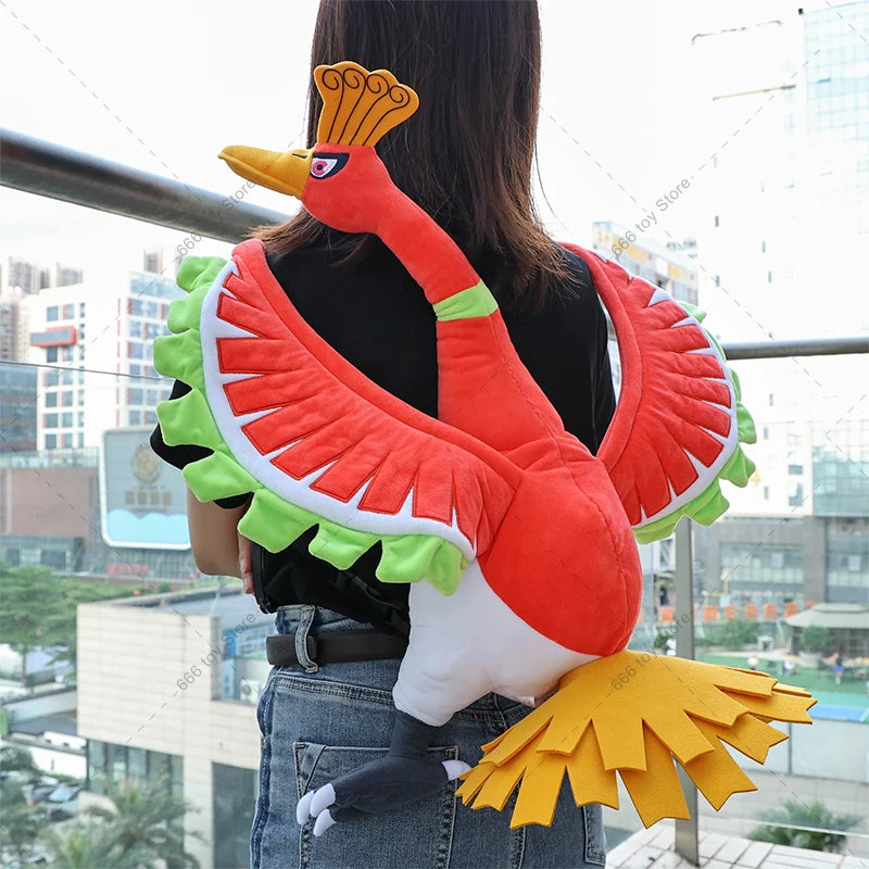 11 Styles Pokemon Plush Backpack Mimikyu Eevee Gengar Charizard Gyarados Psyduck Backpack Gifts for Children Adults
