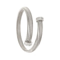High Quality Cross Cuff Stainless Steel Jewelry Set Personalized Spiral Texture 18K Gold Plated Arm Neck Bijoux Waterproof