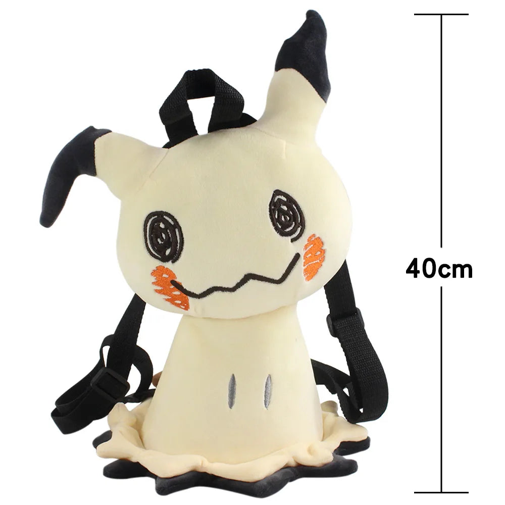 Pokemon Mimikyu Plush Toy Backpack Cartoon Cos Mimigyu Plush Animal Cartoon Backpack Doll Gift for Girlfriend Birthday