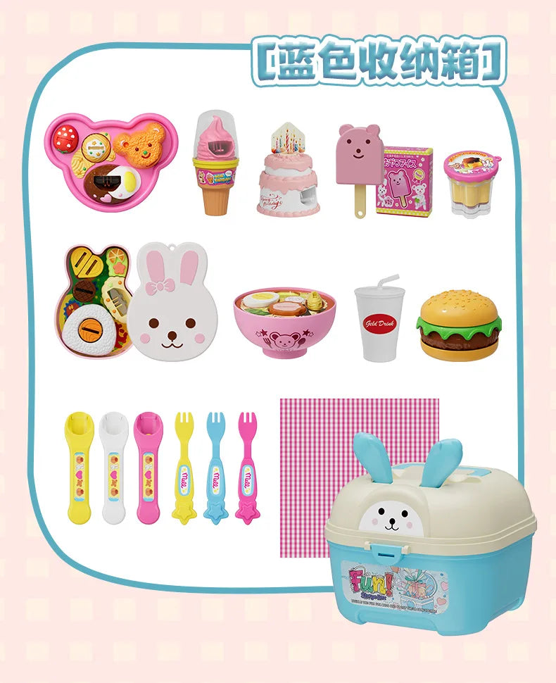 NEW Food Feeding Pudding Feeding Toy, Role Play Early Education Children's Play Kitchen Toys, Fun and Stress Relieving,Girl Gift