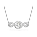 2026 New High-Quality Colorful Candy Butterfly Crystal Star Dancing Heart Double-Layer Simple Necklace - Valentine's Day Gift