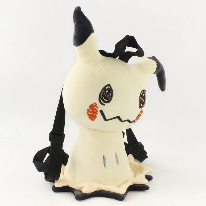 Pokemon Mimikyu Plush Toy Backpack Cartoon Cos Mimigyu Plush Animal Cartoon Backpack Doll Gift for Girlfriend Birthday