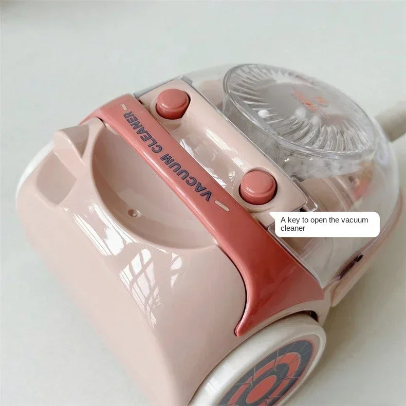 Mini Household Appliances Kitchen Toys Pretend Play Set with Coffee Maker Water Dispenser and Toaster for Kids Boys Girls Gifts