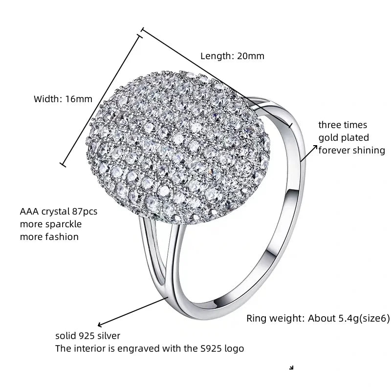 Authentic S925 sterling silver set with diamond Twilight Breaking Dawn Bella engagement wedding ring Fashion jewelry  gift