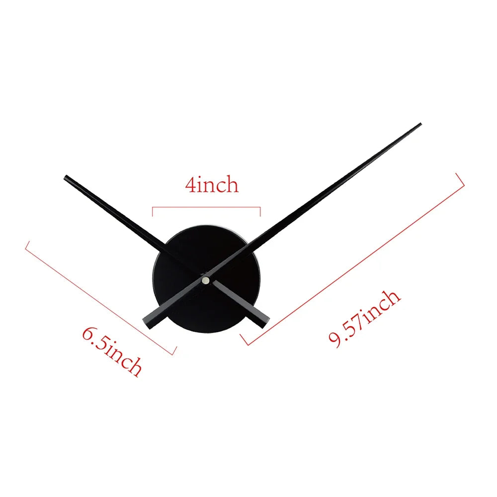 New Brief DIY Large Clock Needles Quartz Mechanism Big Size Hour Hands Accessories for 3D Wall Clock Modern Home Decor