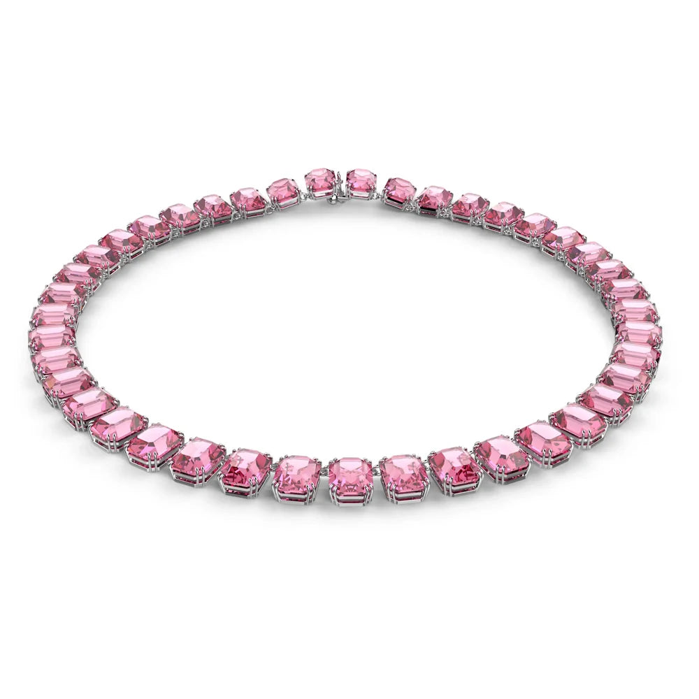 2026 New High-Quality Colorful Candy Butterfly Crystal Star Dancing Heart Double-Layer Simple Necklace - Valentine's Day Gift