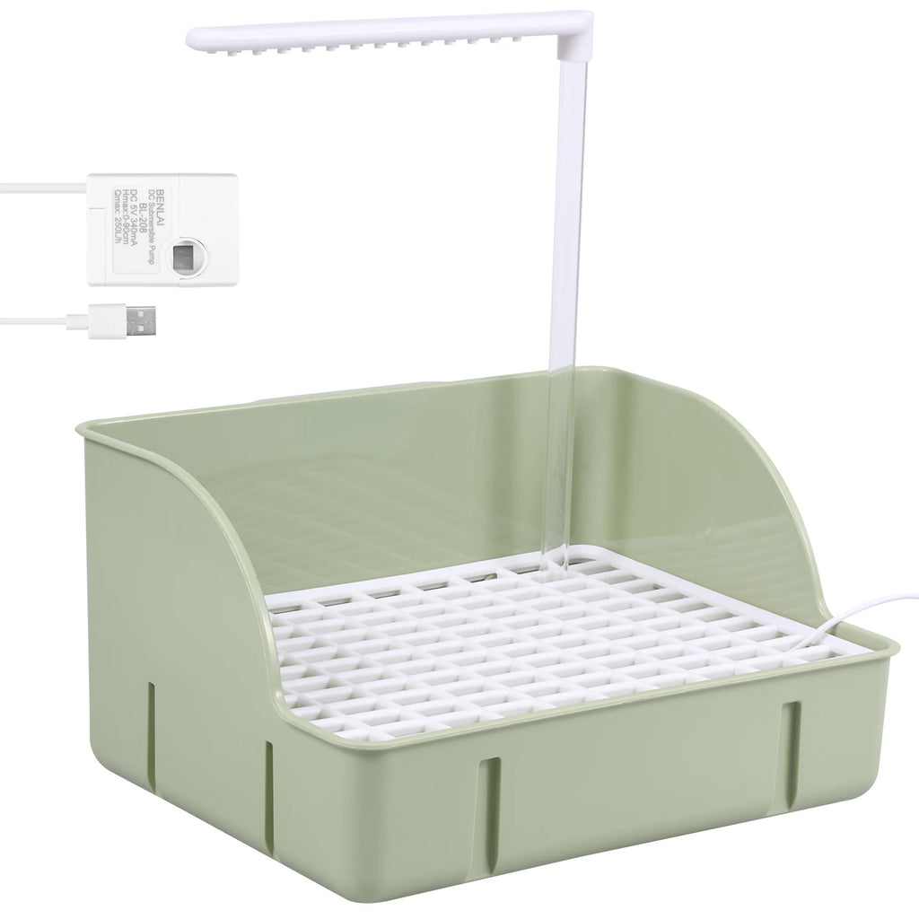 Automatic Pet Birds Parrots Bath Circulating Water Bathtub USB Electric Parakeet Bathtub Shower Fountain birds supplies