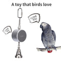 Parrot Toys to Teaching Training Bird Talking Coach Interactive Recording Playback Retell Electronic Voice Chewing Tearing  Bell