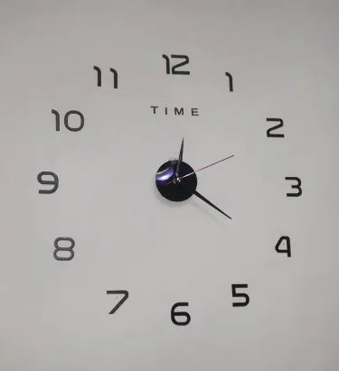 2026 Modern Design Large Wall Clock 3D DIY Quartz Clocks Fashion Watches Acrylic Mirror Stickers Living Room Home Decor Horloge