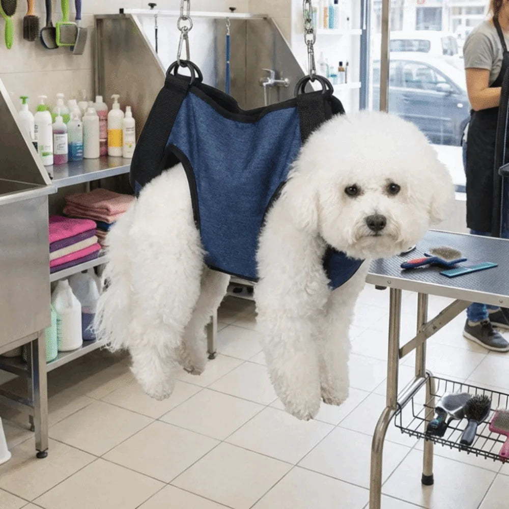 Adjustable Straps Dog Sling Harness Breathable with Pockets Carry Dog Shoulder Bag Soft Dog Lift Harness Walking The Dog