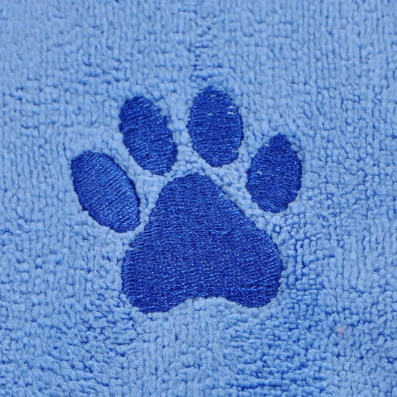 1-5PCS Soft Thick Pet Bath Towel Highly Absorbent Quick Dry Dog Towel for Cats Dogs Grooming Care