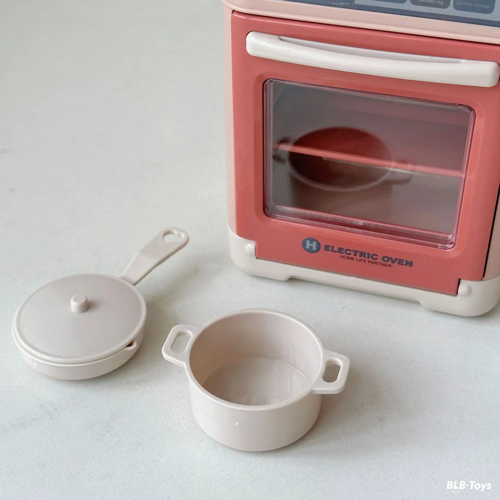 Kids Simulation Kitchen Appliances Sets Toy Mini Blender Coffee Maker Washing Machine Pretend Play Creative Electric Game Gift