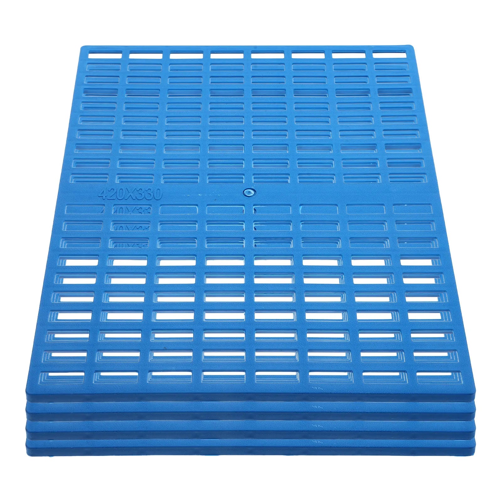 4Pcs Bunny Cage Mat Plastic Pet Foot Pads Rabbit Floor Mat Guinea Pig Cage Accessories Small Animal Foot Cushions