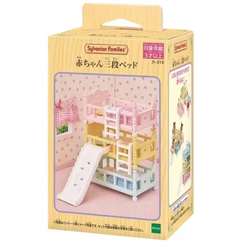 The new Japanese Sylvanian Families play house toy doll animal mini Kawaii Cute Doll Model Kids Toys Birthday Gifts For Girl