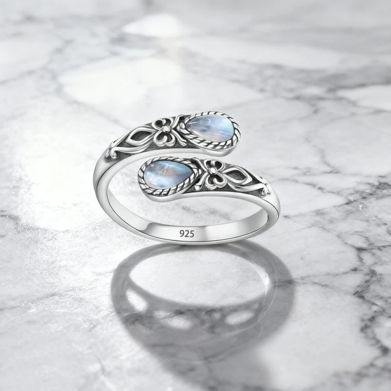 Sam Panda 925 Sterling Silver Mask Ring For Women Gift Frosting Vintage Irregular Personality Punk Jewelry Dropshipping