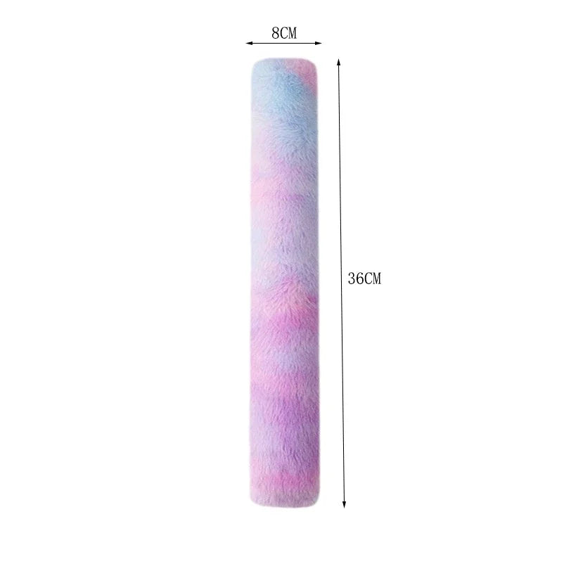 Cat plush gradient pillow toy chewing and teasing sticks, teething sticks, self-entertainment cat toy pillow