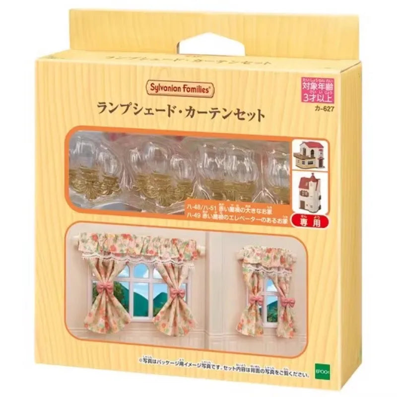 The new Japanese Sylvanian Families play house toy doll animal mini Kawaii Cute Doll Model Kids Toys Birthday Gifts For Girl