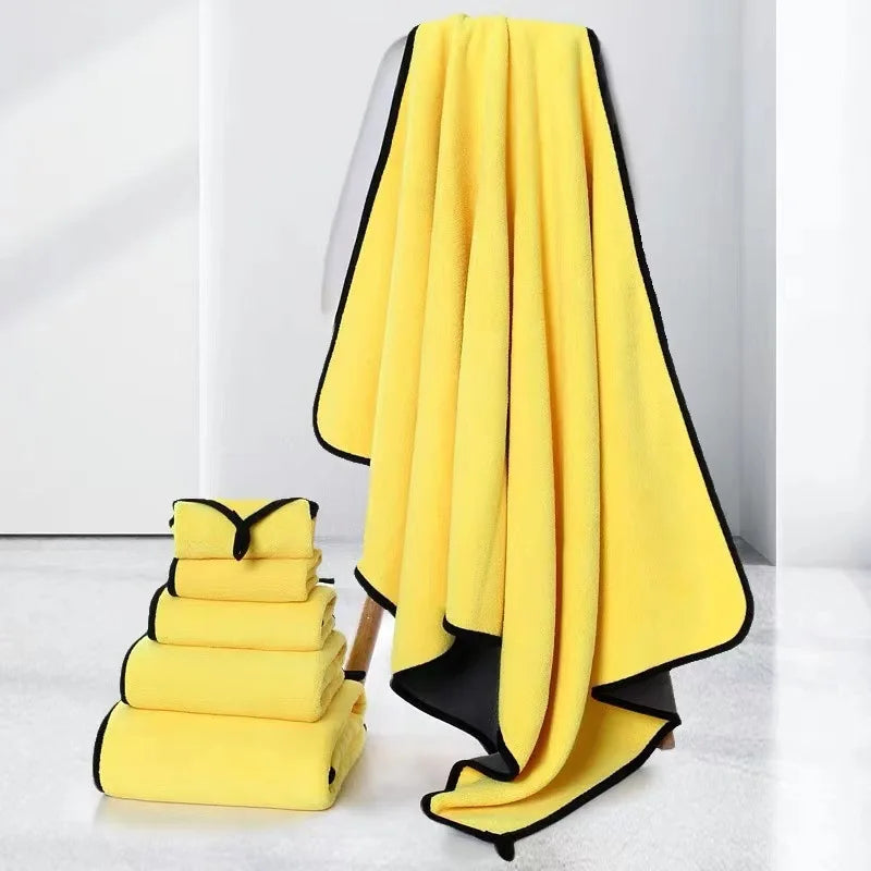 1-10pcs Pet Absorbent Towel Dog Cat Quick Drying Bath Towel Ultra-fine Fiber Super Absorbent Pet Towel Cleaning Supplies
