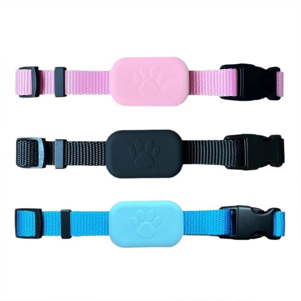 Pet GPS Tracker with Adjustable Collar Dog Tracker Smart Pet Locator for Dogs & Cats