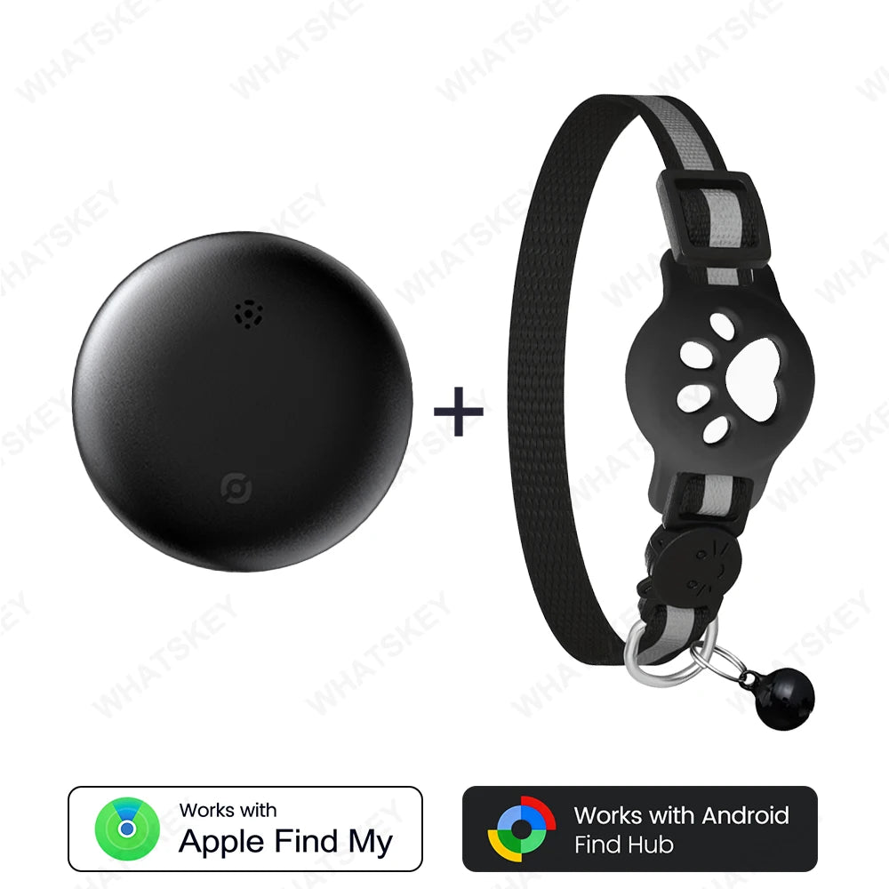Adjustable Pet Collar Gps Tracker Google Find My Android Finder Location Tracker Kits Pet Supplies Cat Pet Electronic Devices