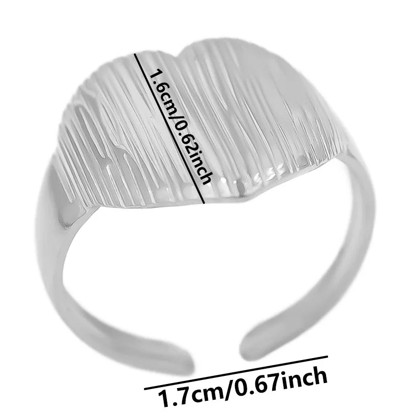 1pcs Classic Tiger Eye Real Stone Open Adjustable Stainless Steel Rings For Women Men Accessories Gold Color Finger Jewelry Ring