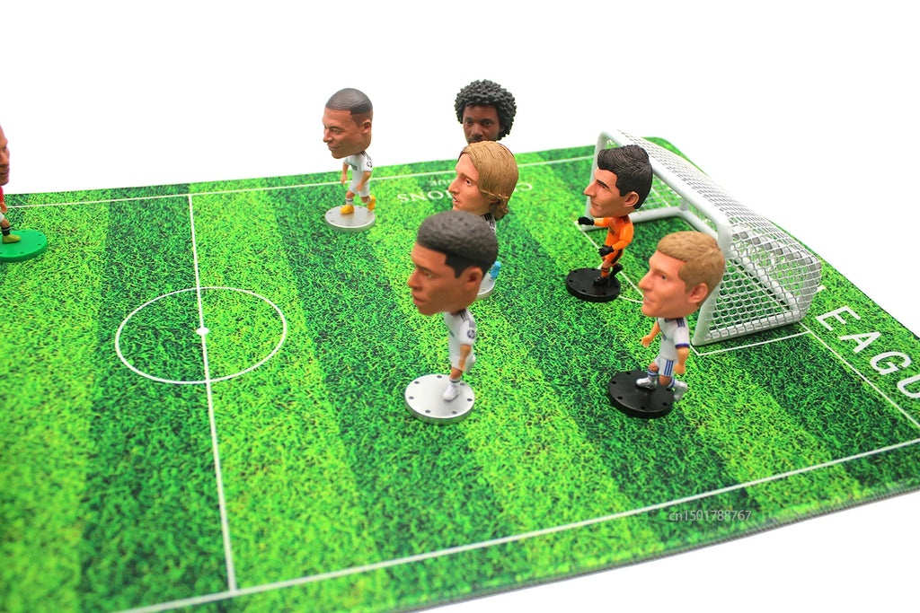 1:64 Scale Parking Road Garage Football Field Toy Mat Mouse Pad For Diecast Car Model Dolls Scene Display