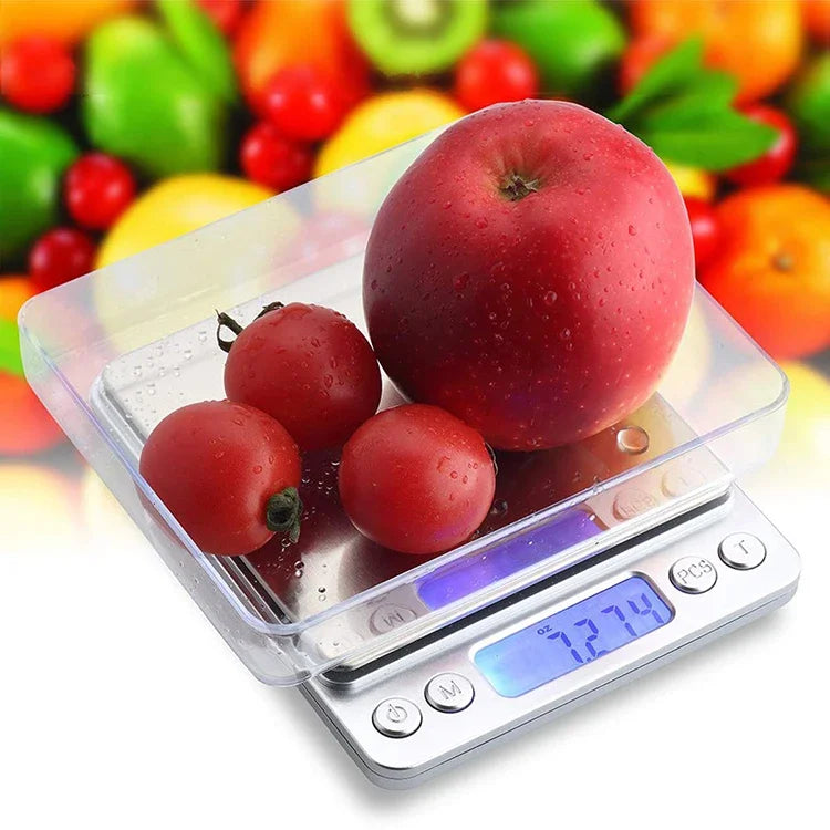 USB LCD Digital Jewelry 0.01g Mini Scale Smart Precision Electronic Pocket Portable Kitchen Food Scale Gram Weight Balance Scale