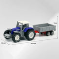 1 pcs Mini Farm Vehicles Diecast Inertia Car Toys Model Engineering Sprinkler Car Model Tractor Engineering Model for Kids Gift