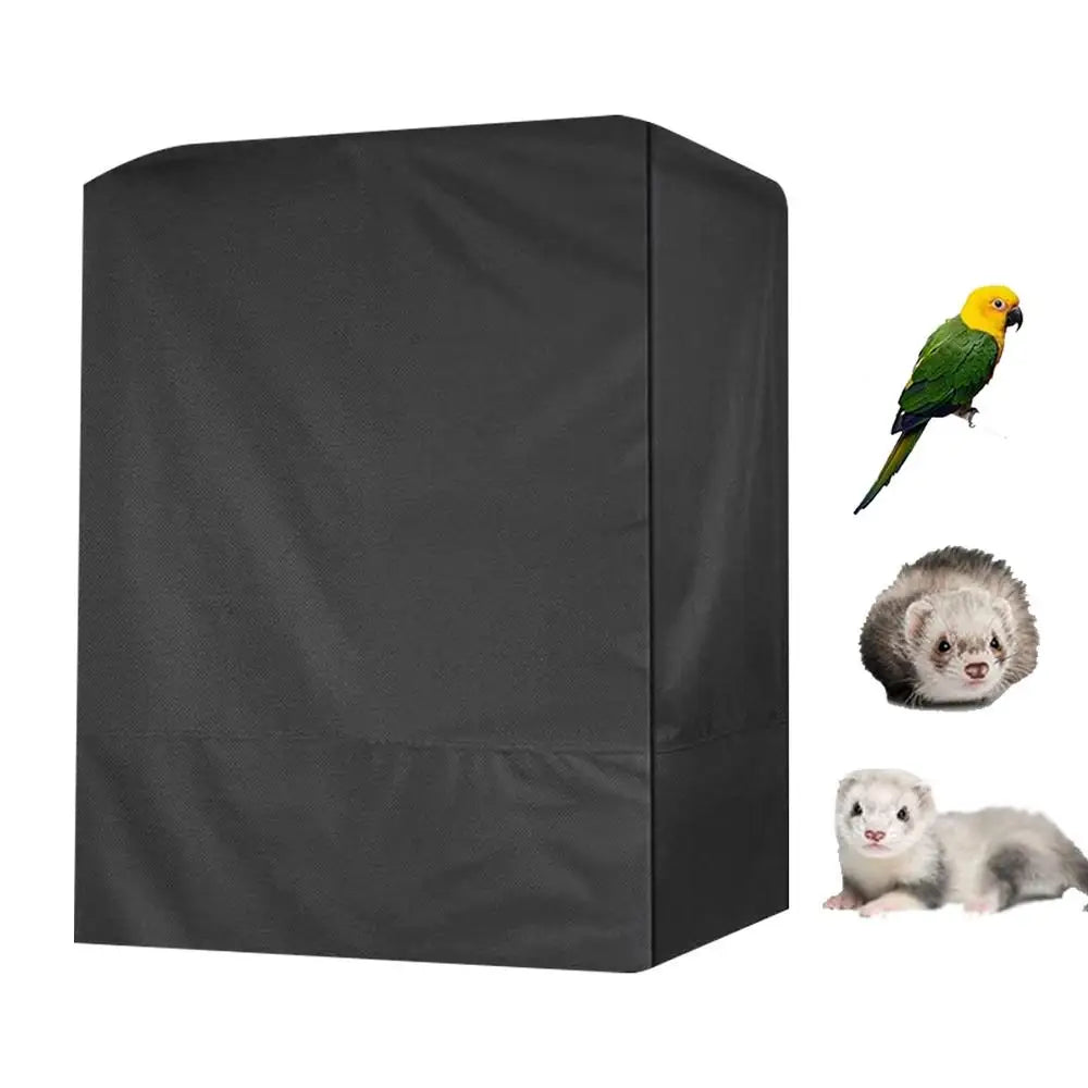 Bird Cage Cover Waterproof Dustproof Oxford Cloth Cage Cover Protective Bird Cage Supplies Two Handle Top Design Adjustable