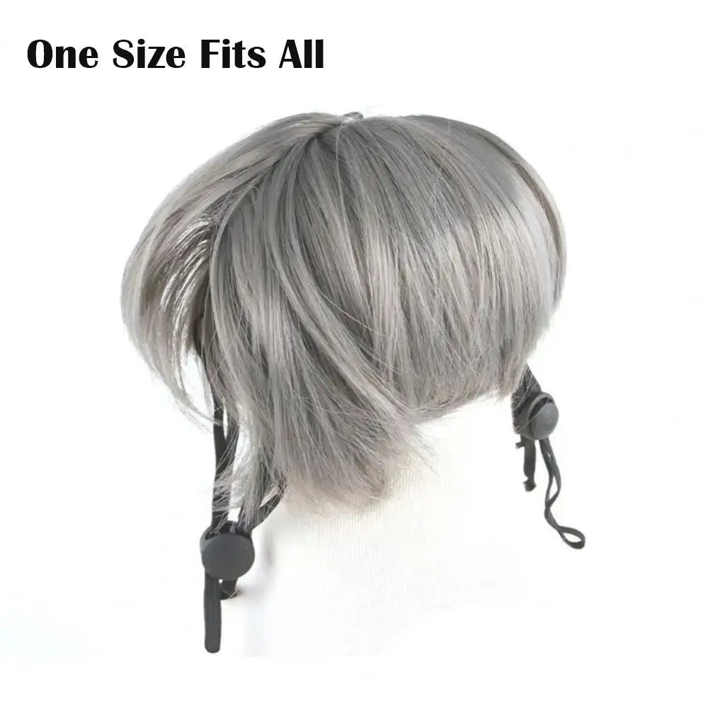 Cute Funny Pet Wig Adjustable Elastic Band Design Cat Wig Dog Wig Pet Cosplay Props Photography Prank Gifts