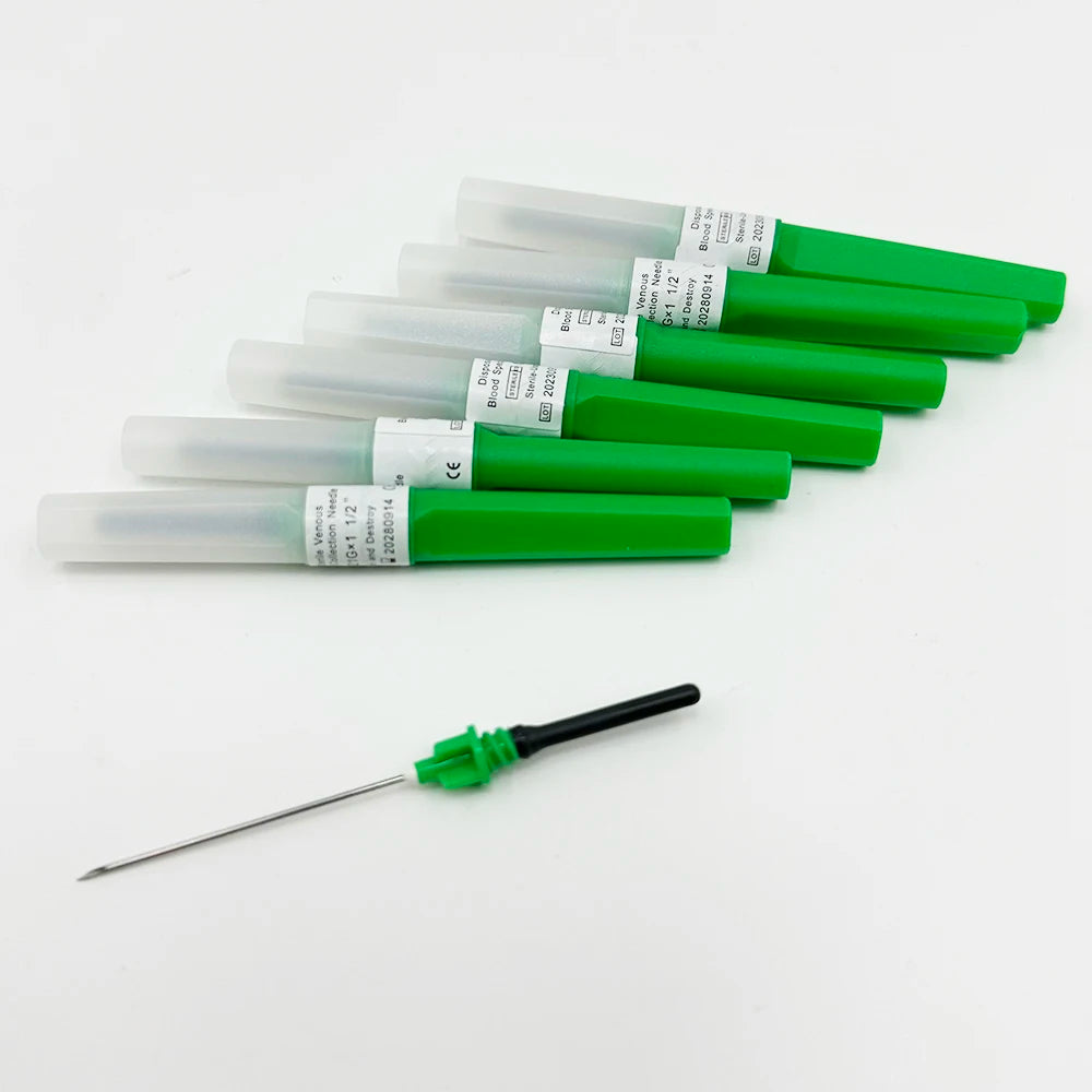 50pcs/lot Disposable Butterfly Blood Collection Needle double wing type Blood Collection Needle Pet Care Room Cat Dogs Animal
