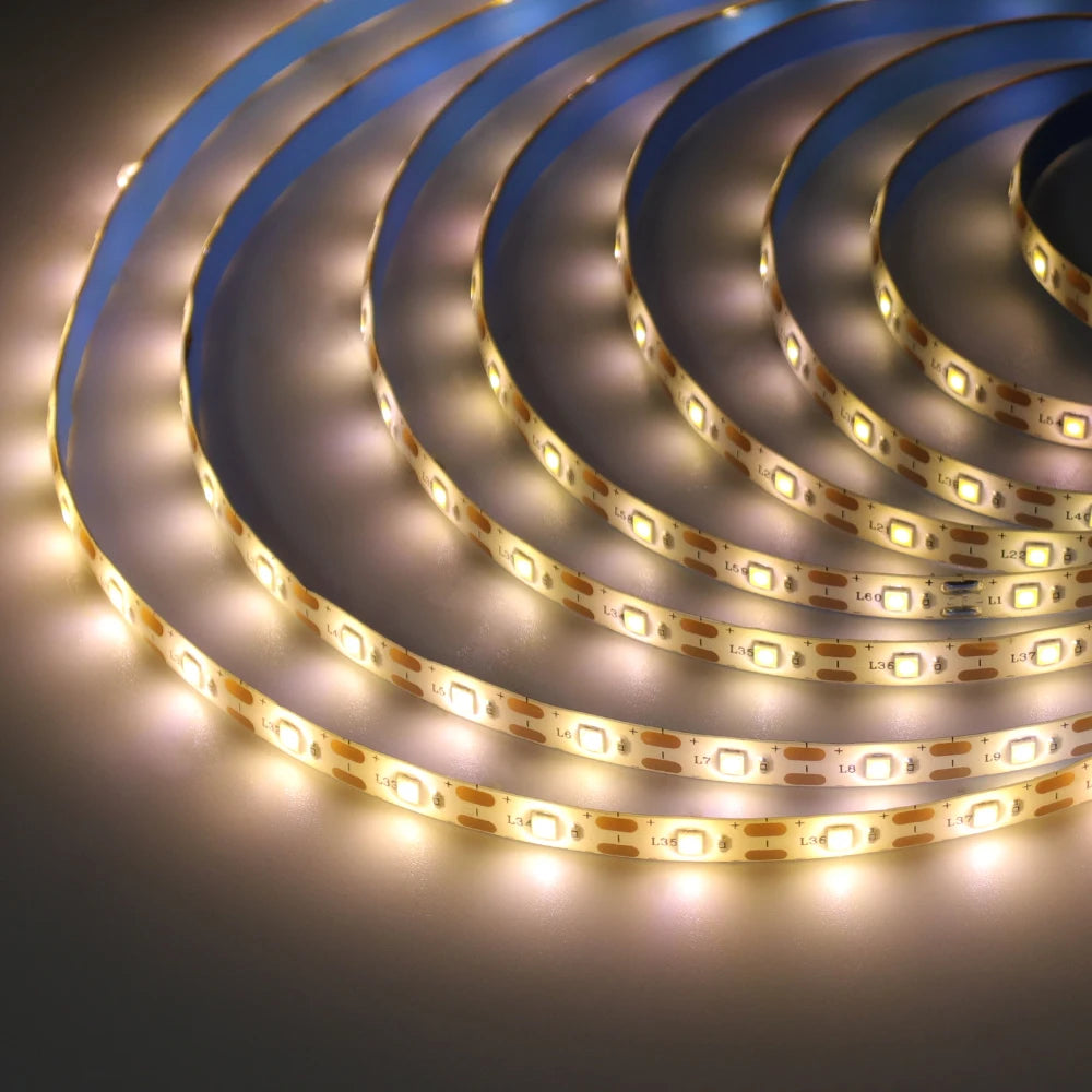 DC 5V USB LED Strips 2835 Warm Cold White LED Strip Light TV Backlight Lighting Tape for Room Decor 0.5m-5m LED String Light