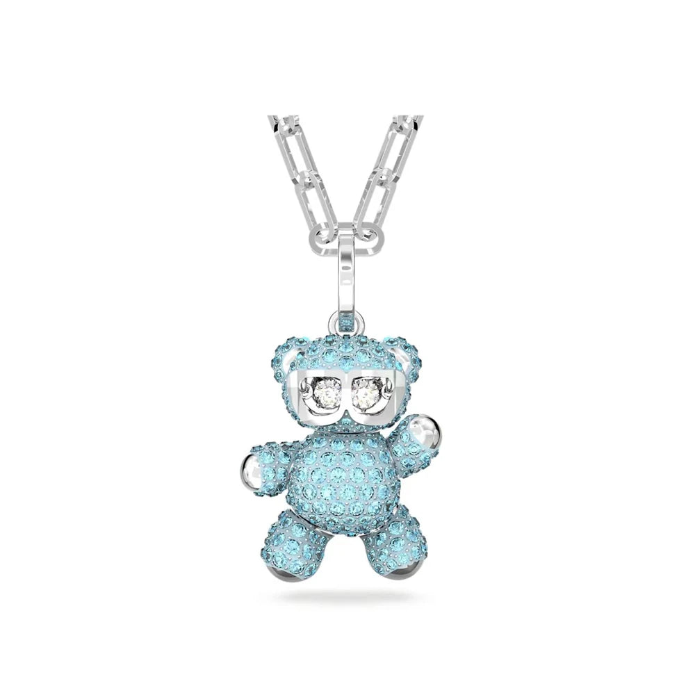 2026 New High-Quality Colorful Candy Butterfly Crystal Star Dancing Heart Double-Layer Simple Necklace - Valentine's Day Gift