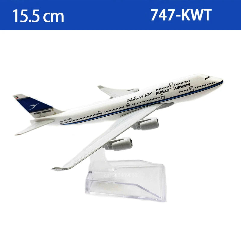 15CM 6inch Diecast Alloy 747 British Malaysia Airways B747 Airlines For Collection Friend Gift